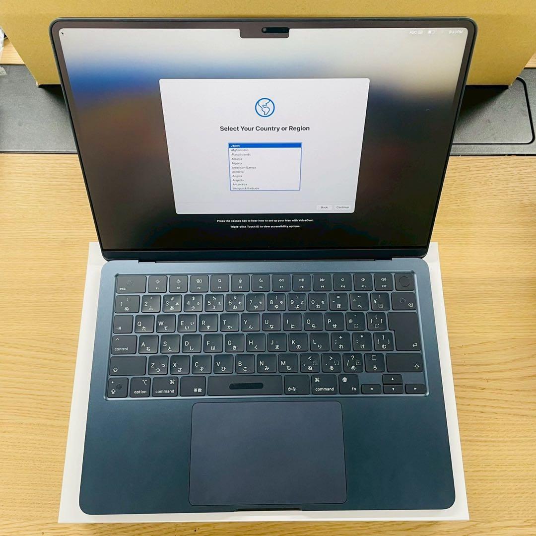 MacBook Air 13インチ 2024 M3 8GB 256GB