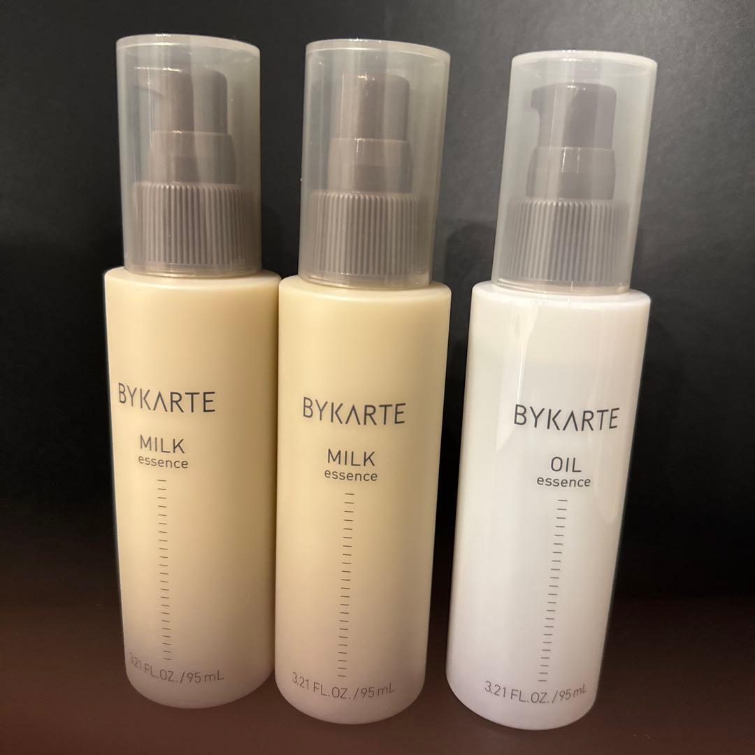 バイカルテ　ミルク2本 オイル1本　トリートメント