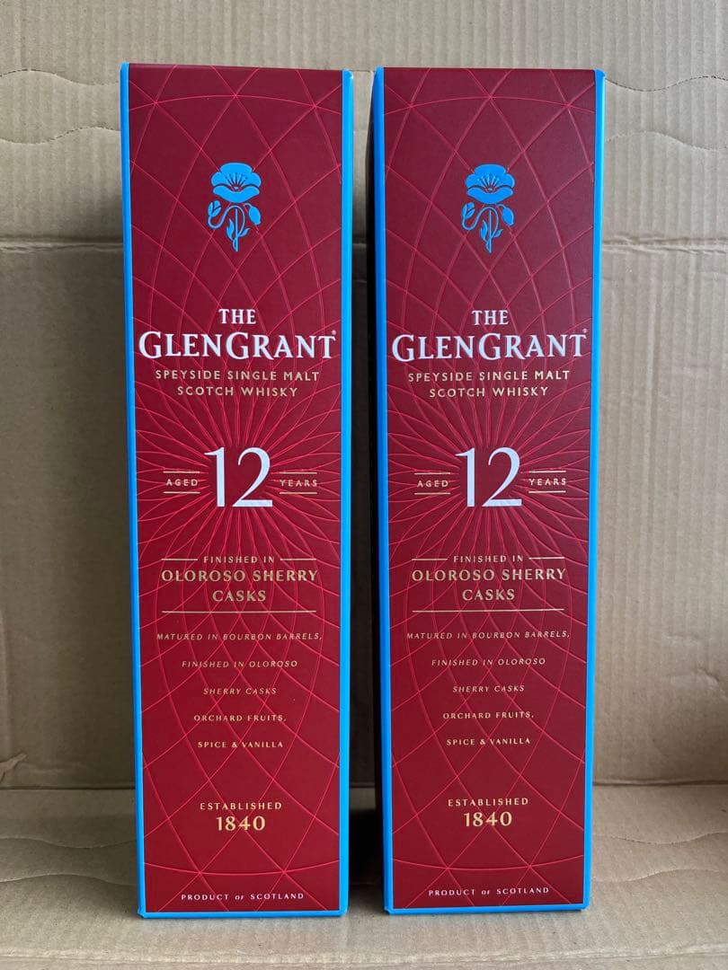 グレングラント　12年 オロロソシェリーカスク 2本セット