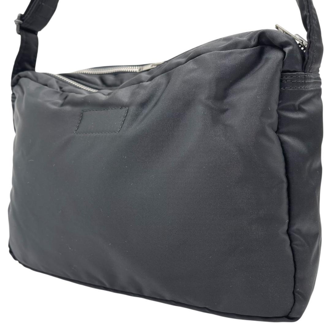 PORTER/ポーター タンカー ショルダーバッグ ブラック 2層式 斜め掛け