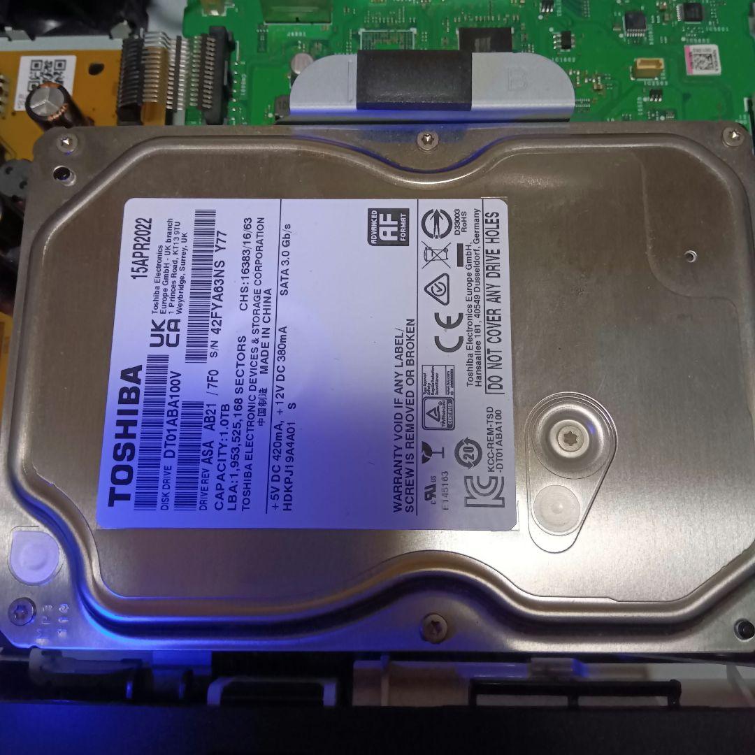 SHARP AQUOSブルーレイ 2B-C05BW1 HDD1TB増量交換第13