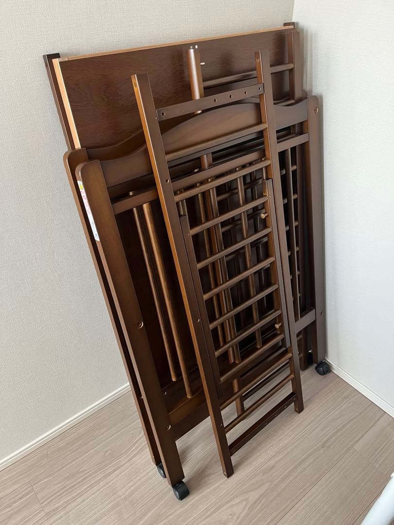 サワベビー　ベビーベッド　スノコ70cm×120cm+ベビー敷布団