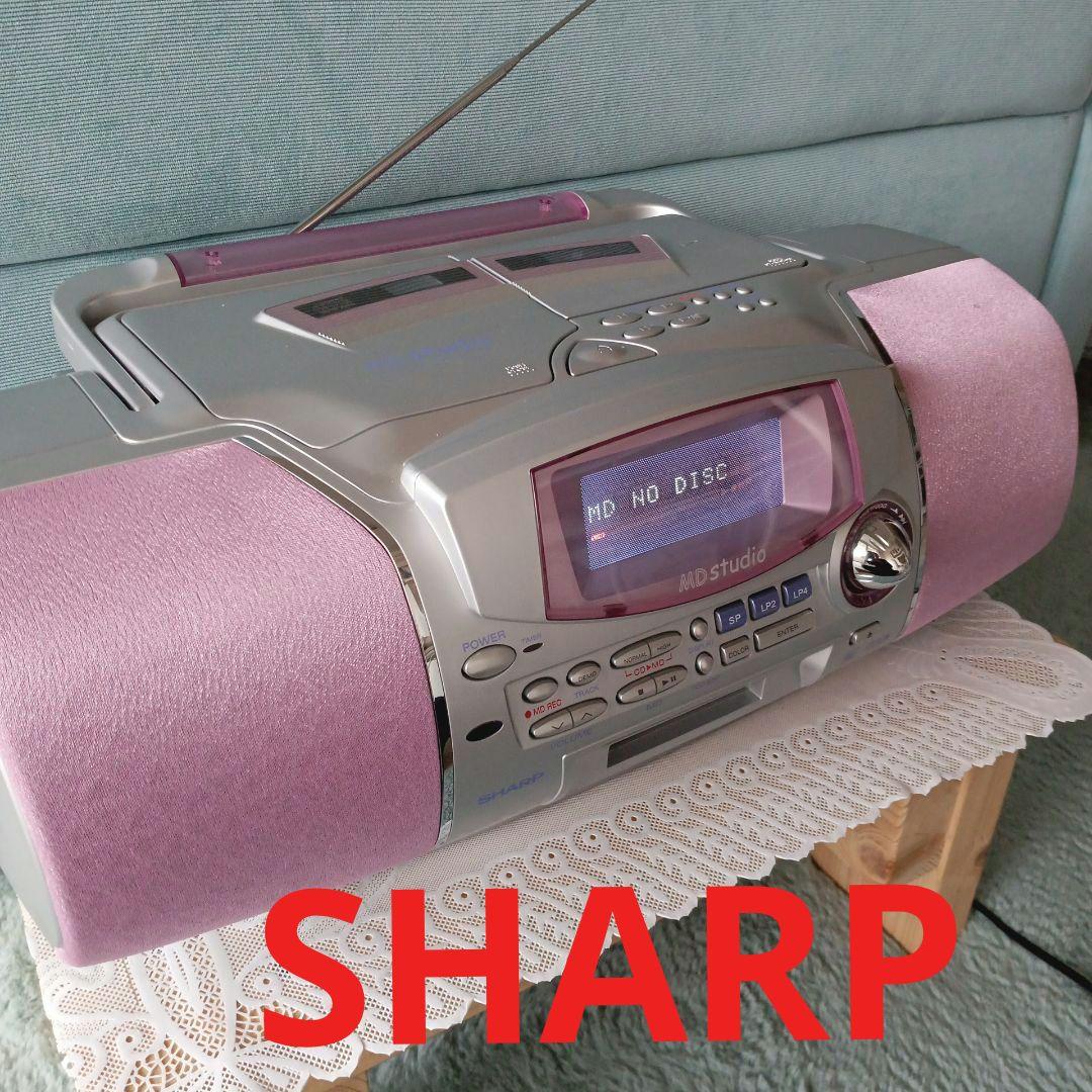 ♪CD/MDプレイヤー(SHARP)♪
