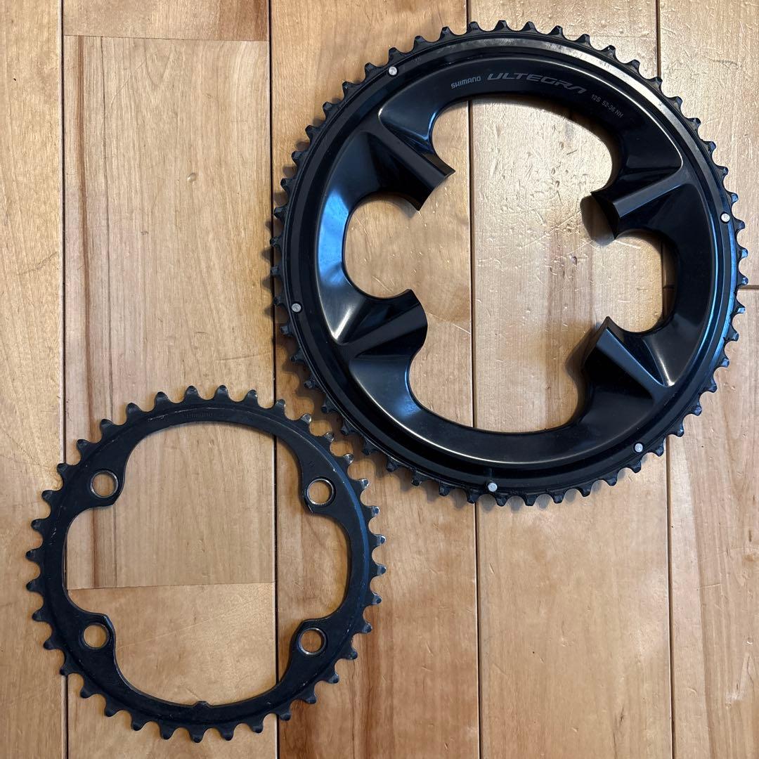 りすシマノアルテグラチェーンリング12S 52-36NH