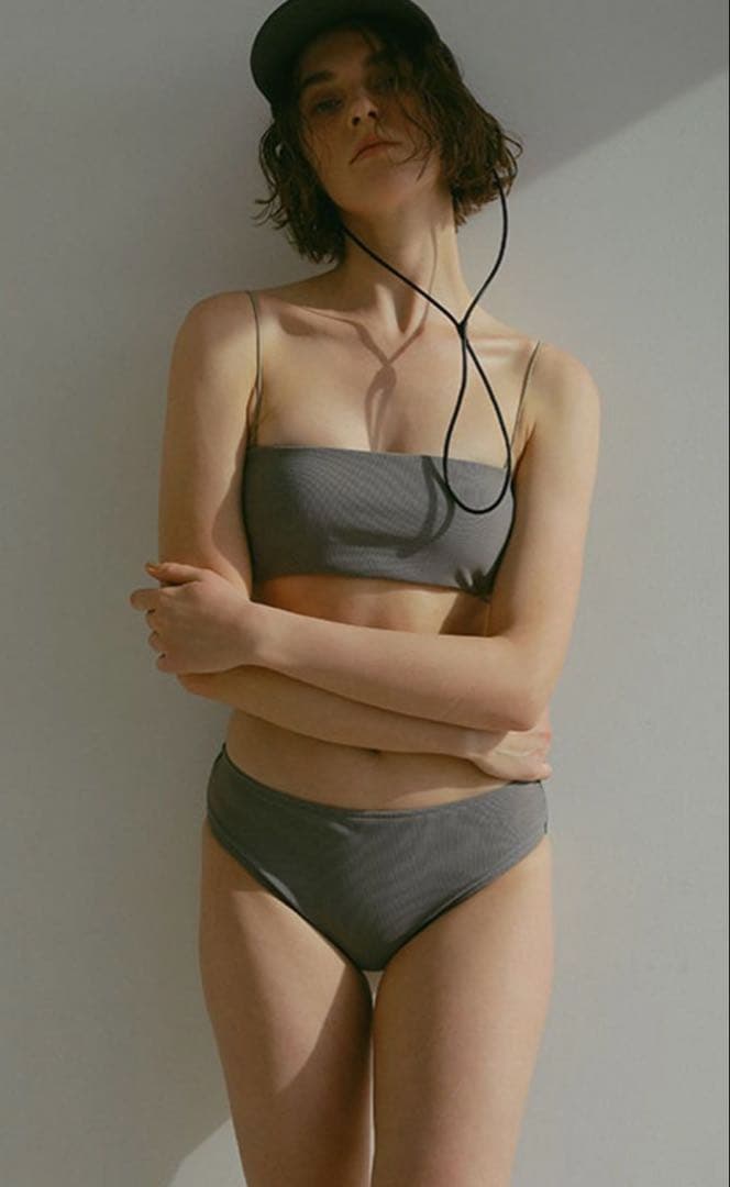 【ETRE TOKYO】ナローストラップベアスイムウェア