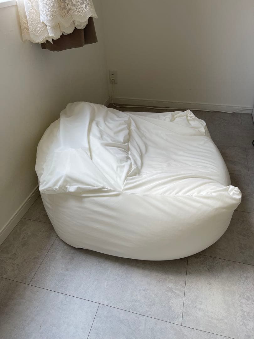 Francfranc ビーズクッション ルポゼ グレー