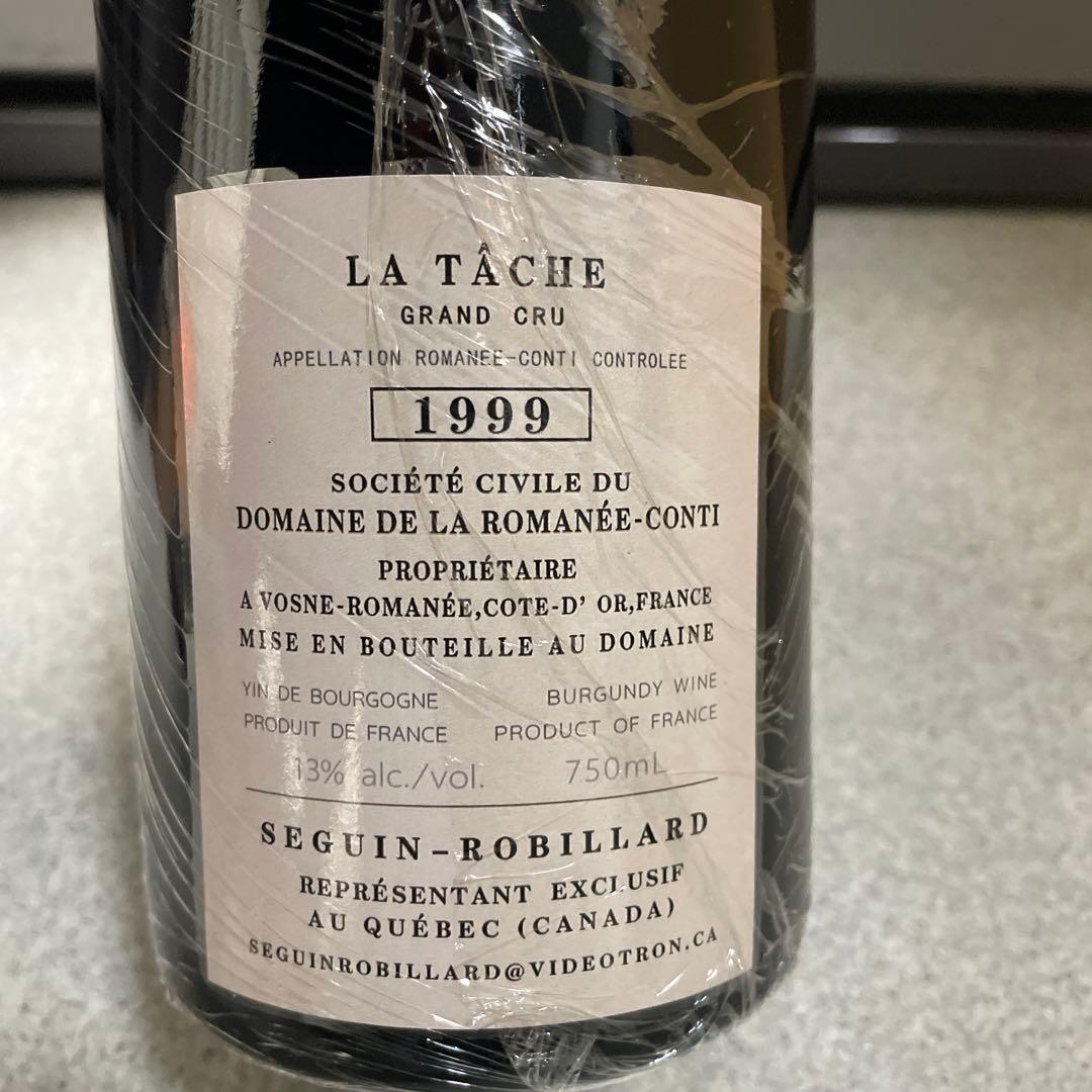 DRC LA TACHE（ラターシュ）1999 ロマネコンティ750ml(22）