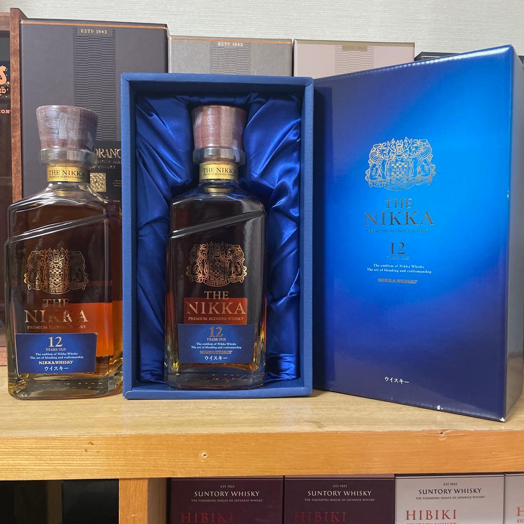 終売品 ザ ニッカ 12年 2本セット ブレンデッドウイスキー