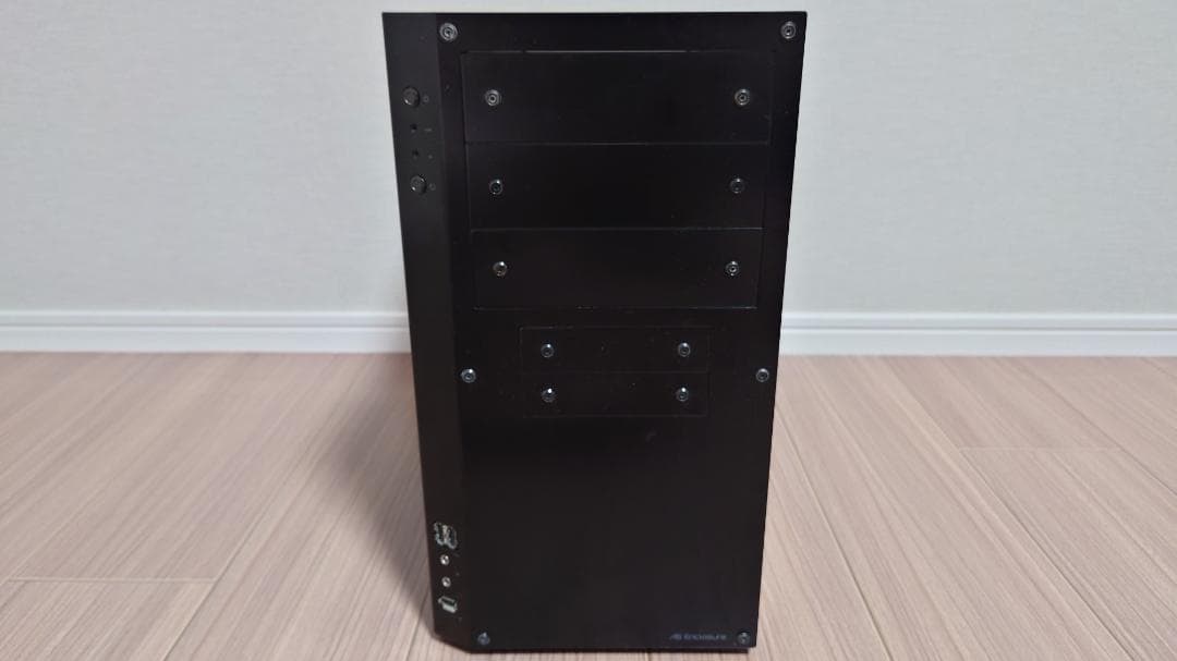 Abee アビー AS Enclosure S1 アルミPCケース ブラック