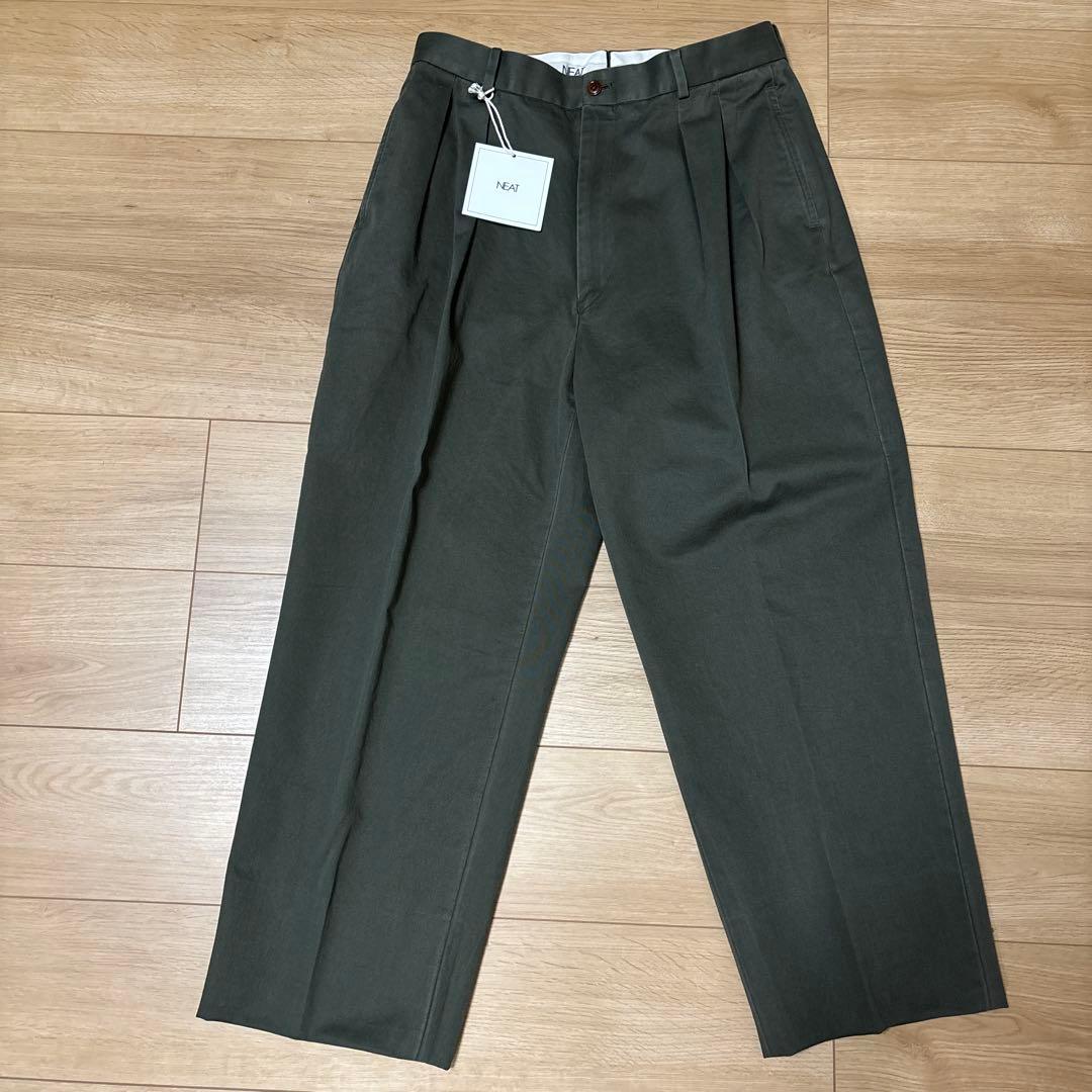 パンツ NEAT CHINO 25AW FADE OLIVE 46