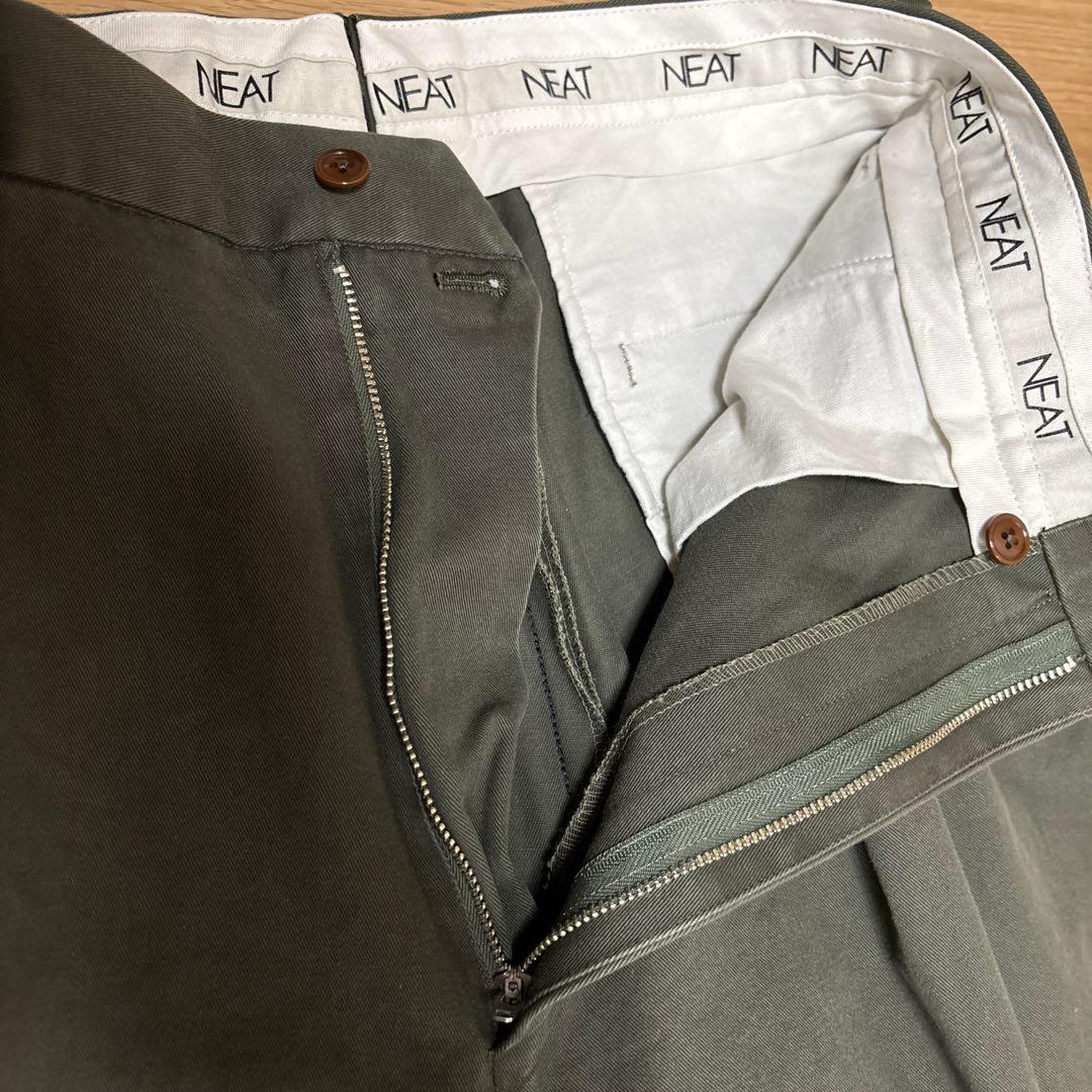 パンツ NEAT CHINO 25AW FADE OLIVE 46