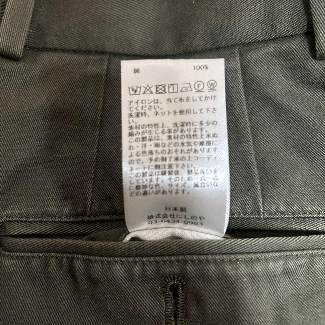 パンツ NEAT CHINO 25AW FADE OLIVE 46