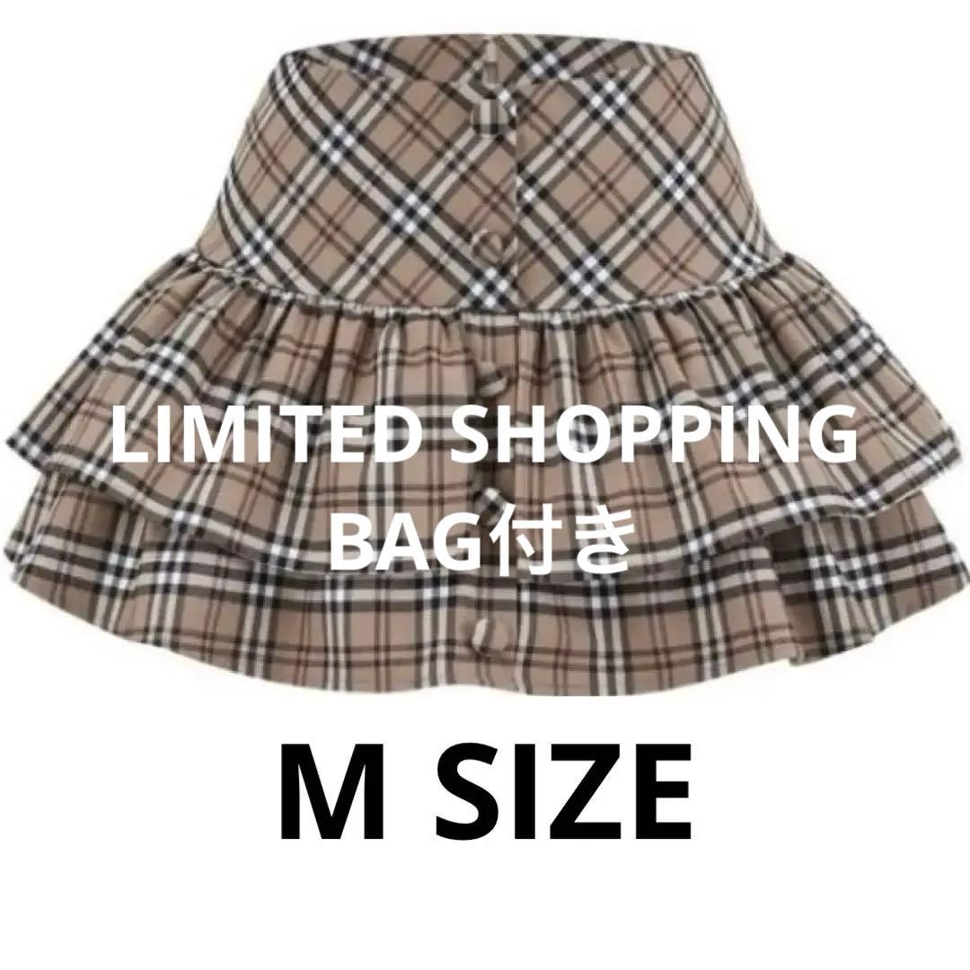 スカート andwang Classical Frill Mini Skirt Check
