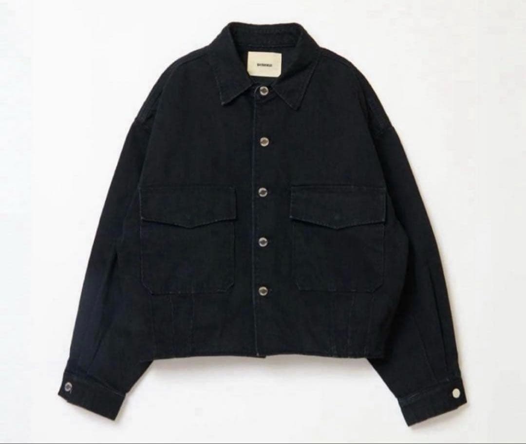最終値下げ！shishikui Denim Ja / BLACK