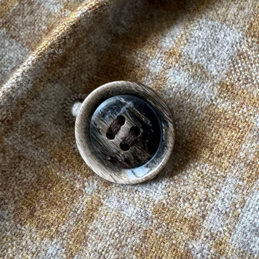 CEEKAYさまRING JACKET イエロー チェック テーラードジャケット