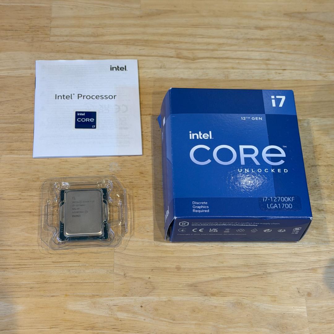CPU Intel Core i7-12700KF CPU (LGA1700)