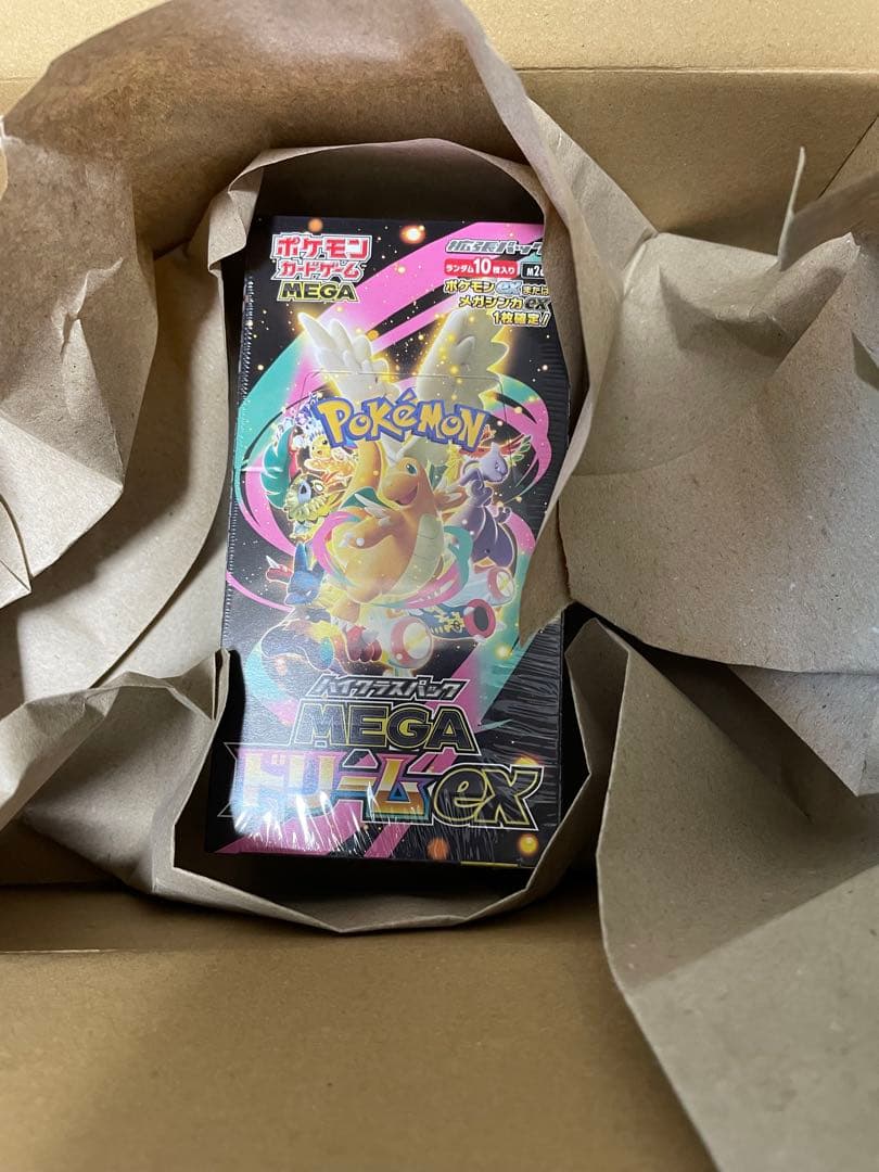ポケモンカード　ハイクラスパック　megaドリームex ポケセン産シュリンク付き