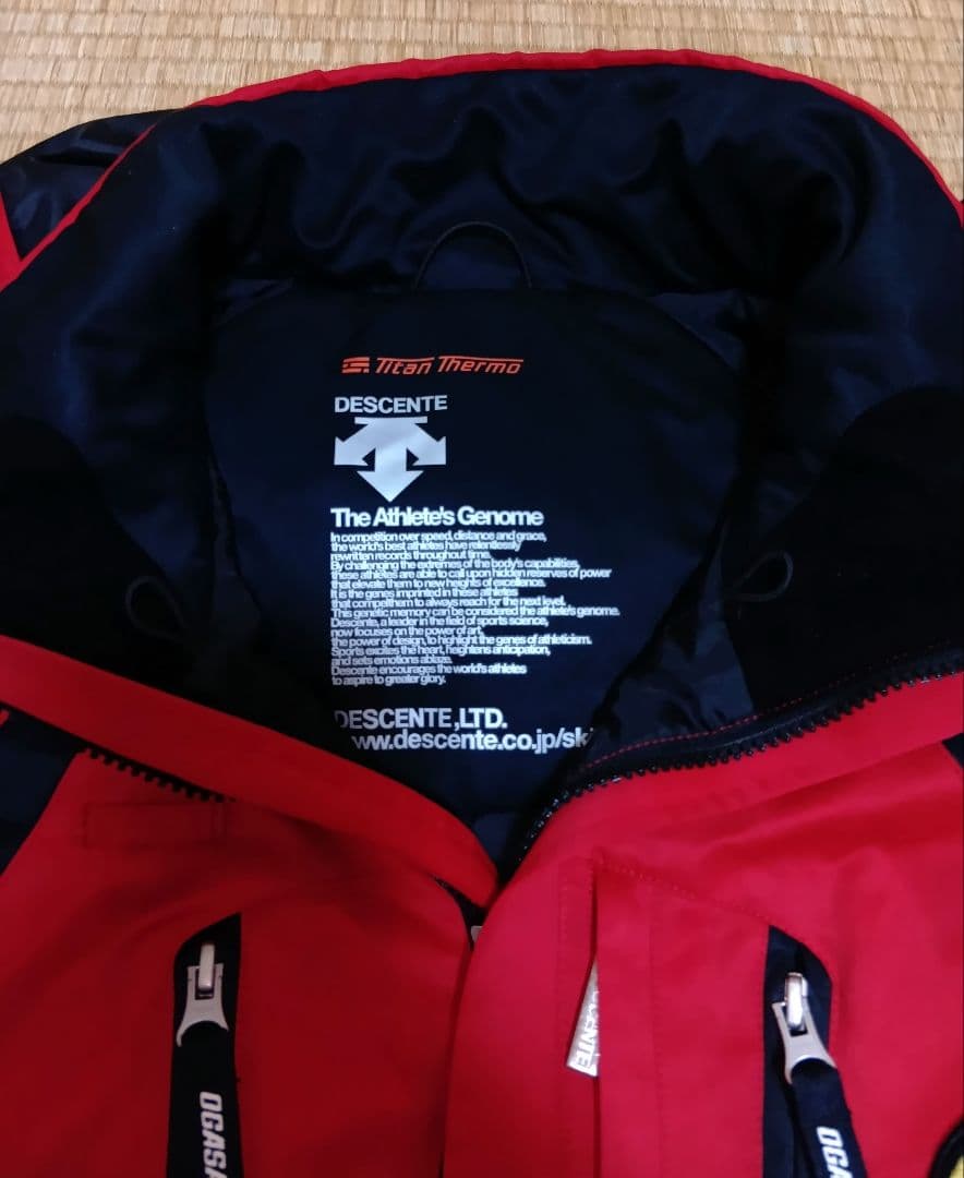 OGASAKA オガサカ スキーチーム 選手用 ウェア 上下セット Lサイズ