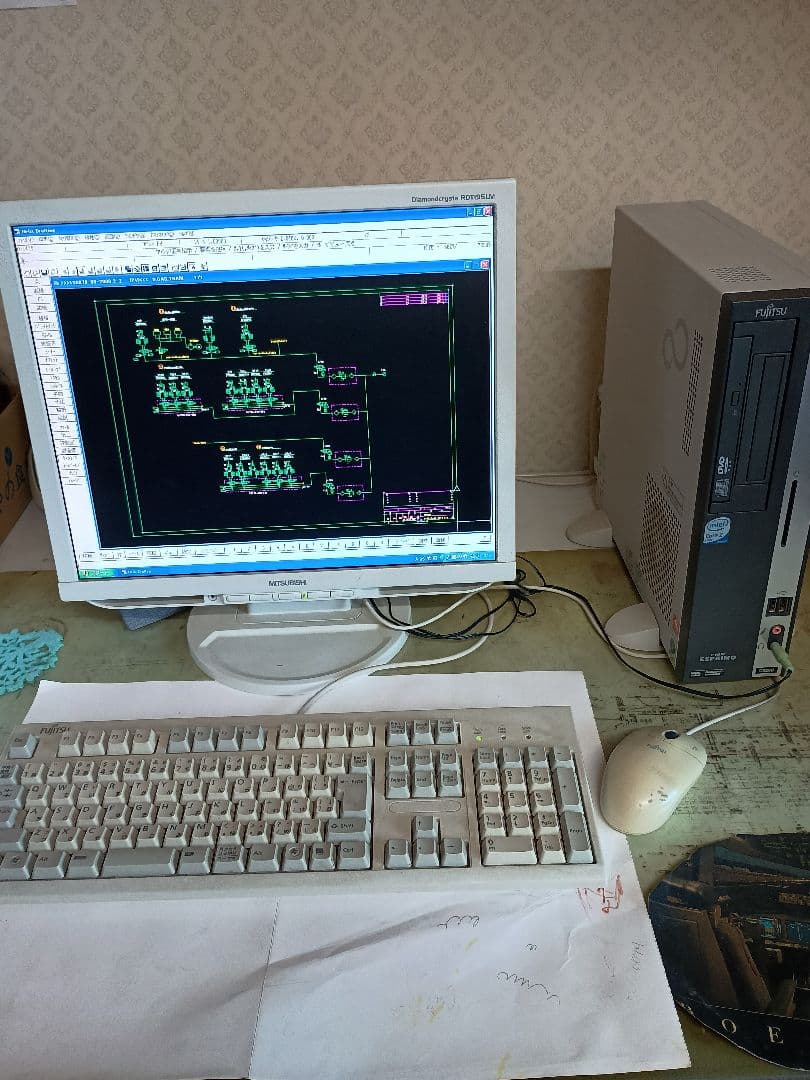 富士通 デスクトップPC MICRO CADAM Helix V5