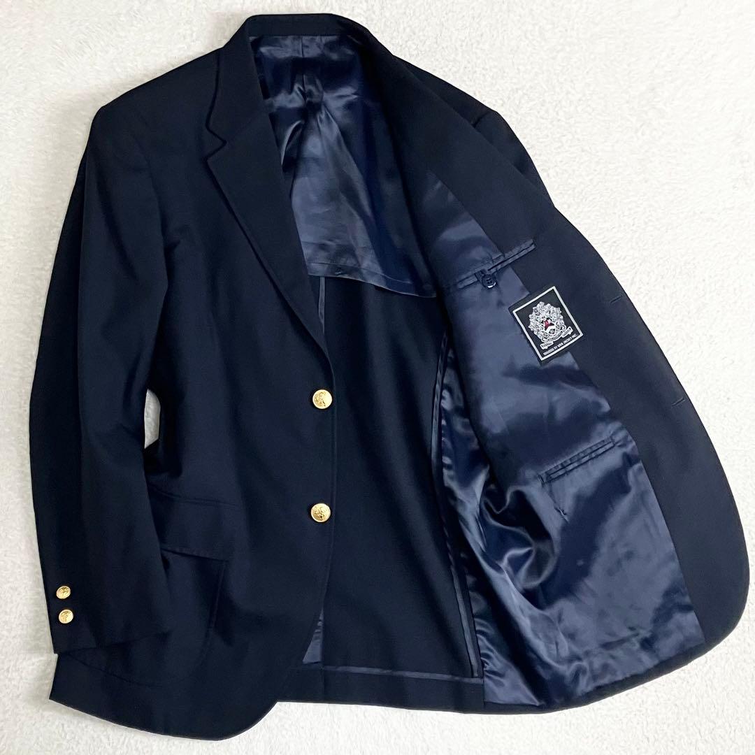VAN Jacket バン　テーラードジャケット 紺ブレ　金ボタン　AB5