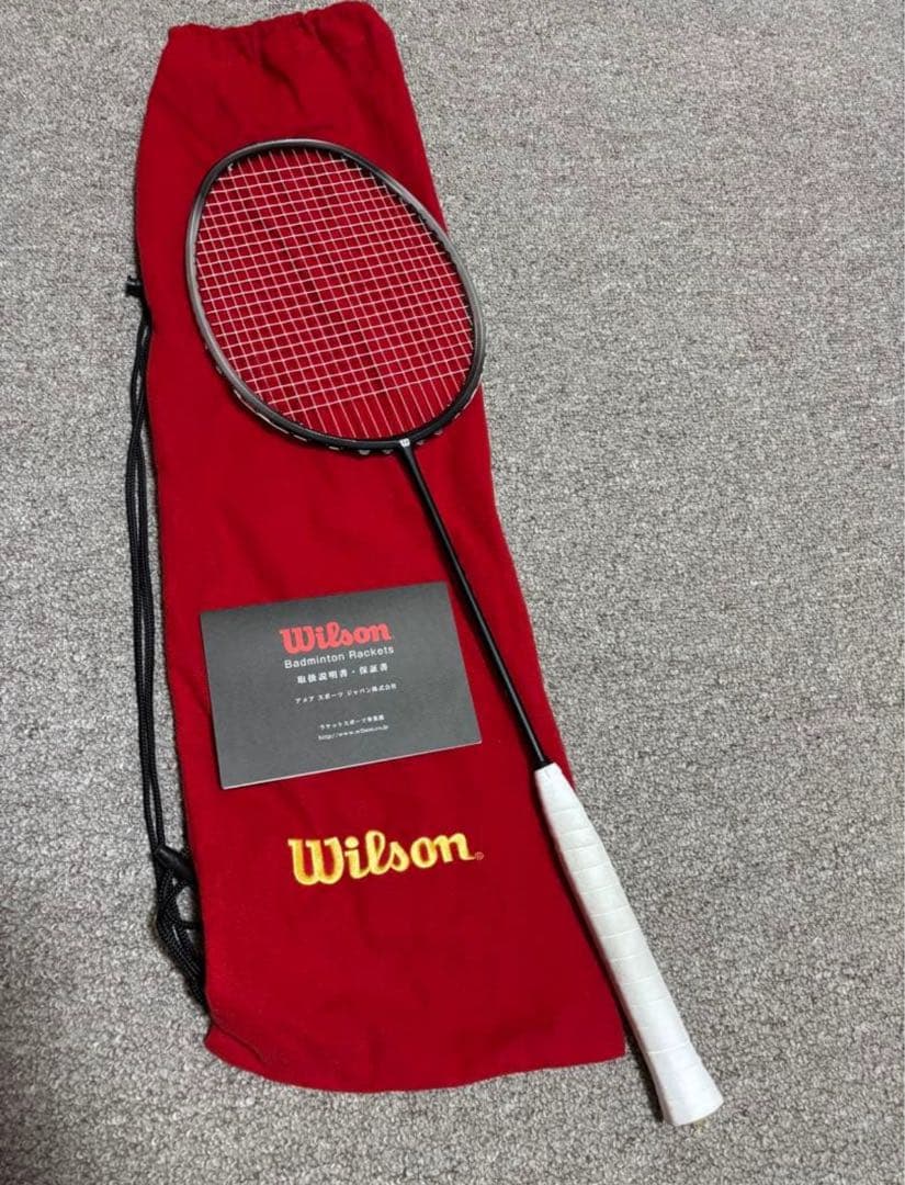 超美品 WILSON バドミントン　ラケット　RECON PX5000 v9.0