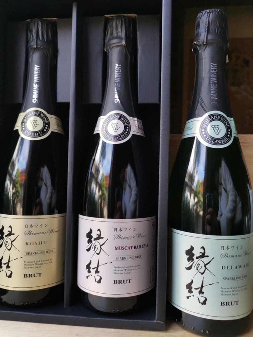 島根ワイナリー 縁結 スパークリングワイン 3本セット