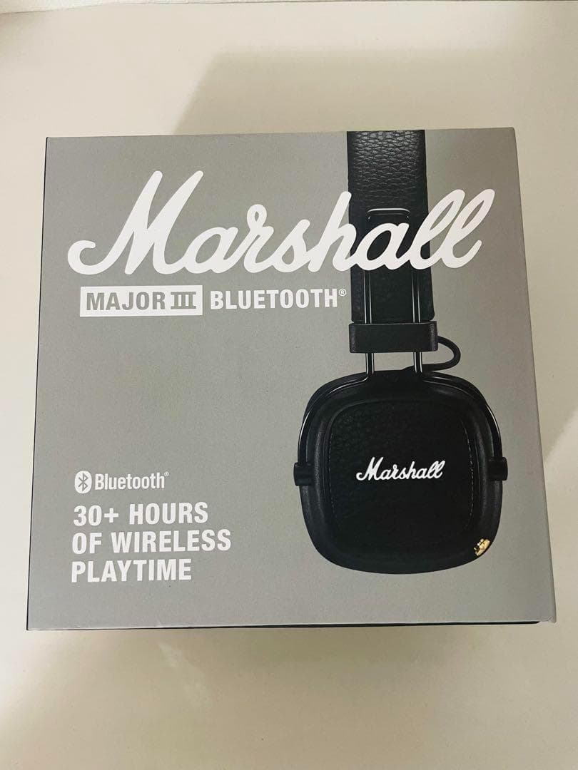 正規品 マーシャル ヘッドホン ブラック MAJOR III メジャー3 ⑥