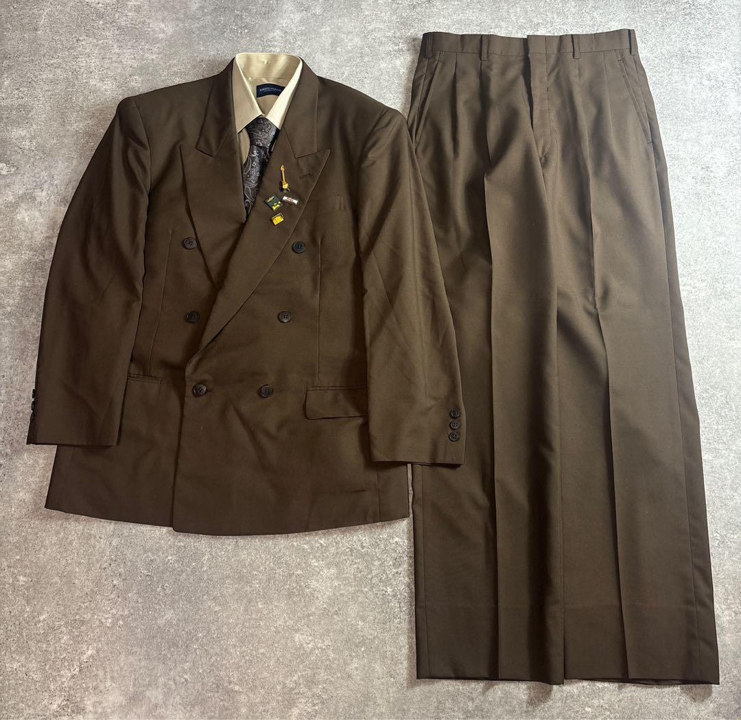 90s vintage レトロセットアップ スーツ ピンズ No.74