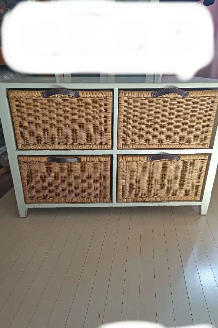 籐ラタンカゴチェスト