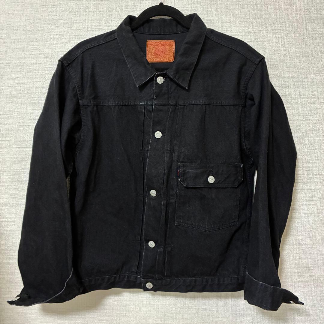 TCBジーンズ　50sジャケット2nd ブラックデニム