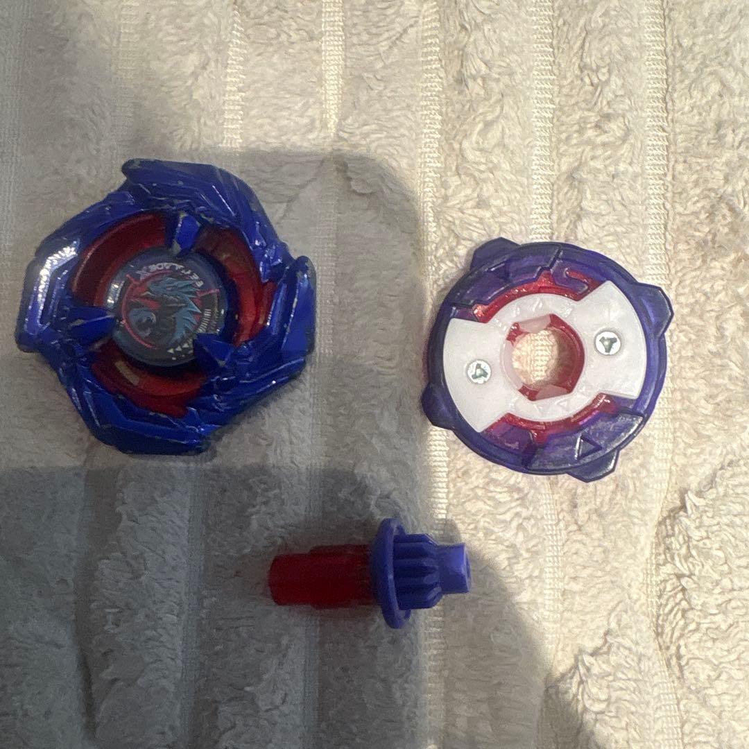 ベイブレード　コバルトドレイク4-60F　メタルコートブルー