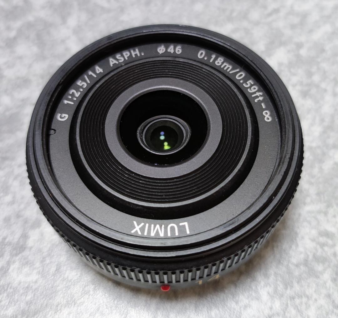 レンズ(単焦点) Panasonic LUMIX G 14mm F2.5 ASPH H-H014