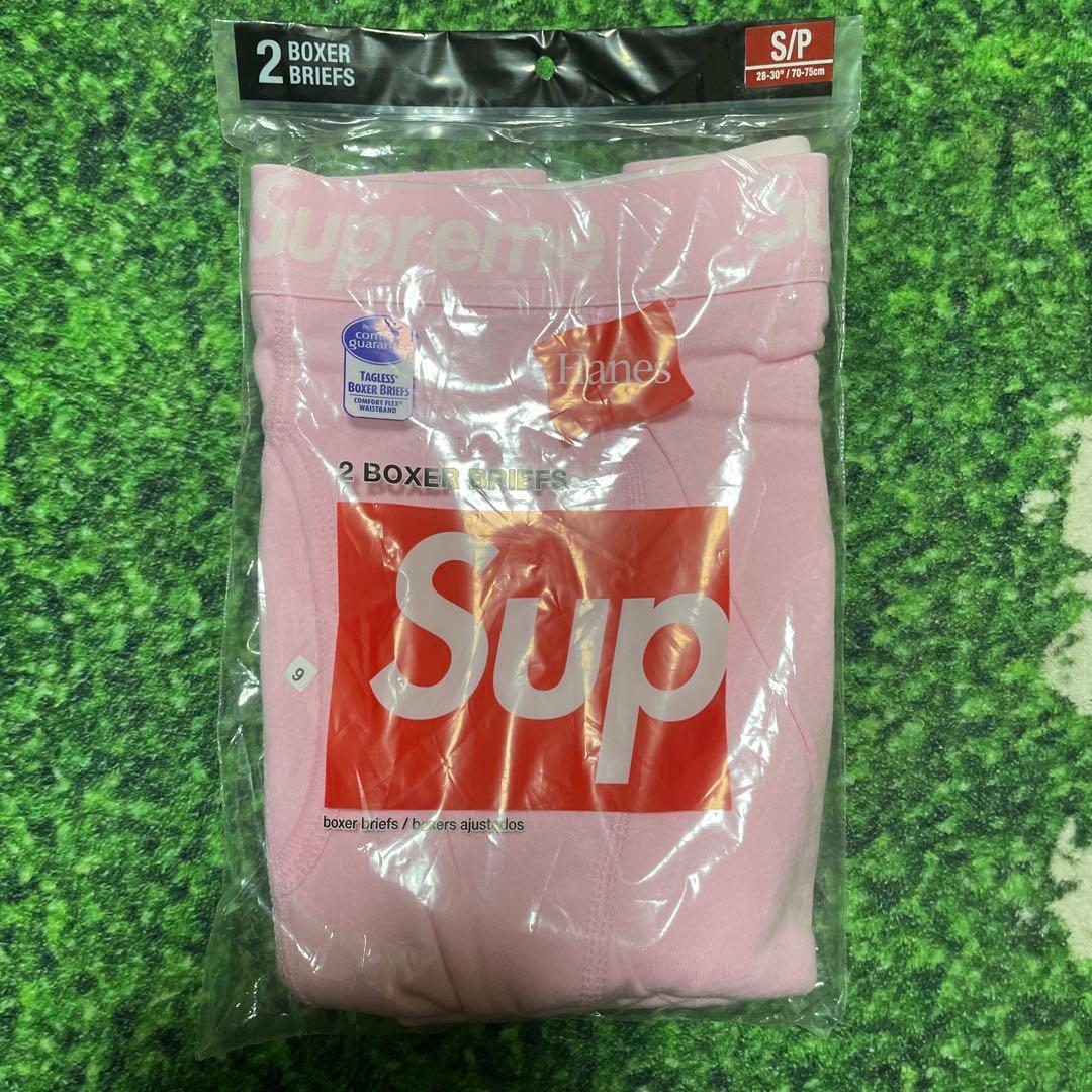 ☆*☆様 supreme/ピンク ボクサーブリーフ 2枚セット S/P/未使用/