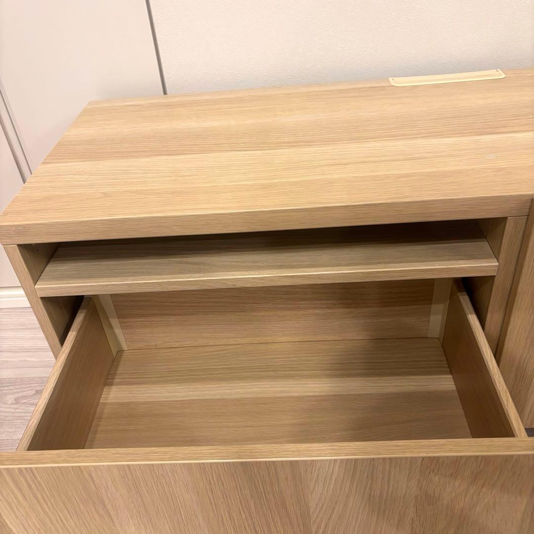 IKEA キャビネット収納 テレビ台 BESTA ベストー オークカラー