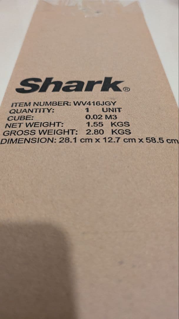Shark スティッククリーナー本体 WV416JGY
