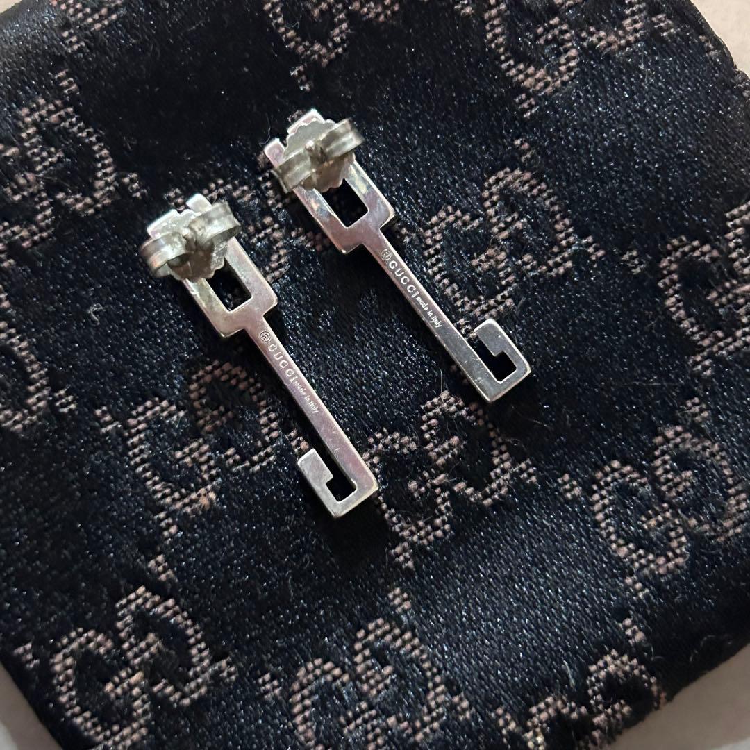【アーカイブ】GUCCI キーモチーフ ピアス トムフォード期 鍵 925