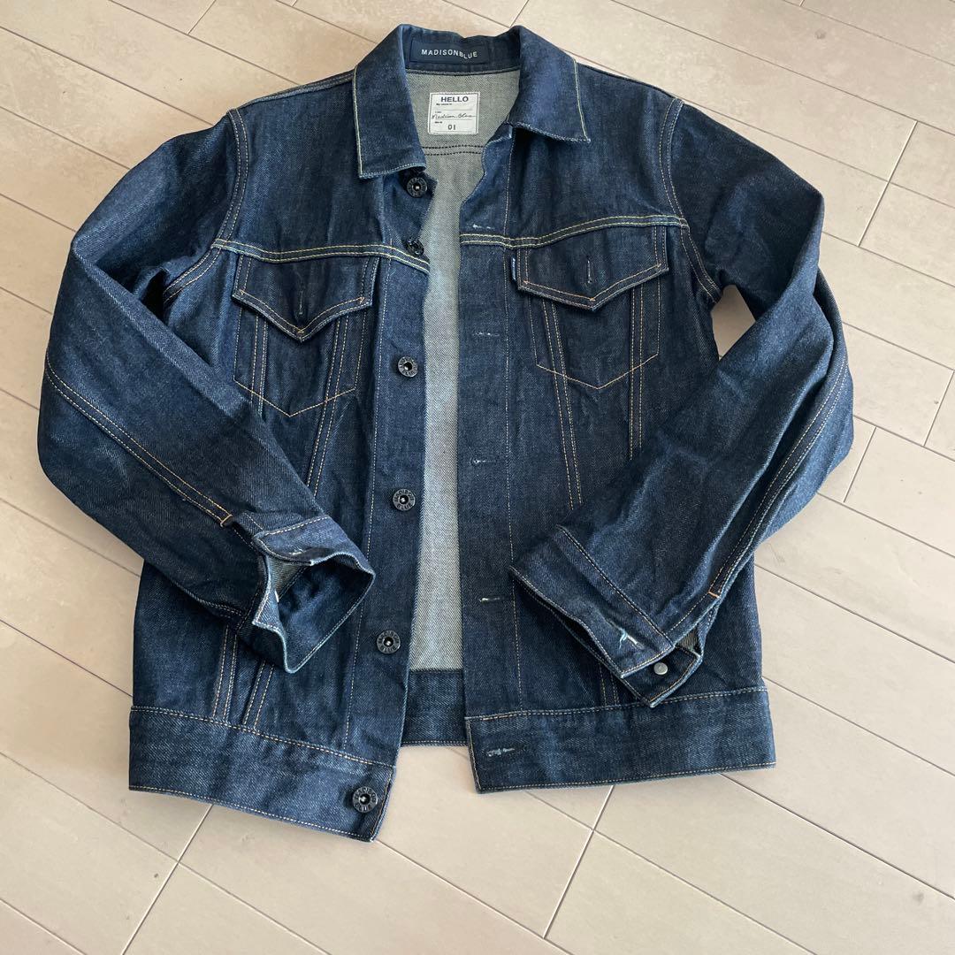 MADISON BLUE ダークデニムジャケット 01 (S)