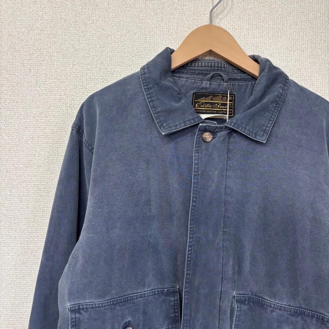 エディーバウアー　ワークジャケット　ヴィンテージ　アメリカ古着　L相当 2864