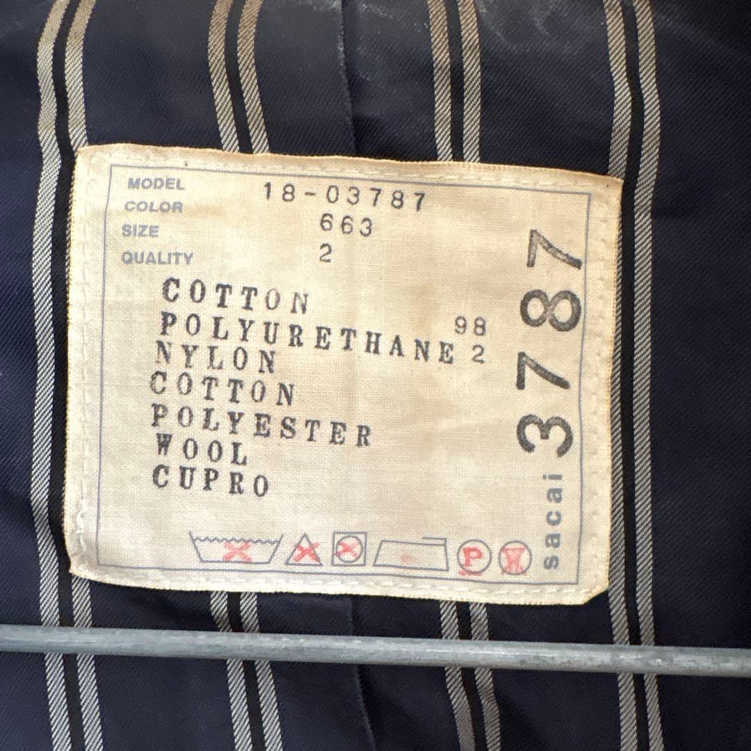 F*e様 sacai テーラードMA1ドッキングジャケット