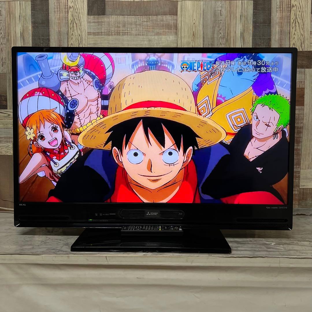 Luisさん専用全国送料込三菱40型ブルーレイHDD付Blu-ray⇄HDDダビ