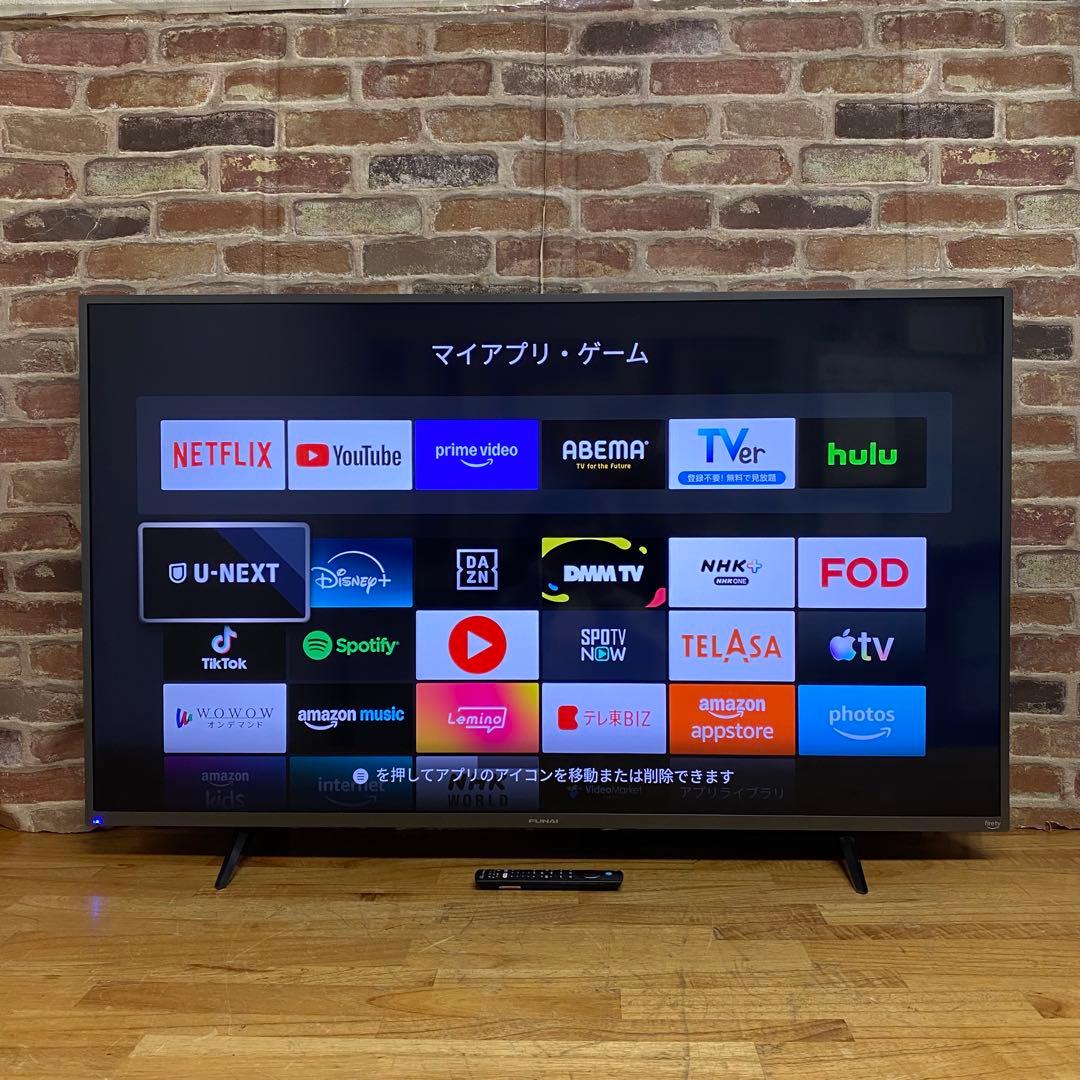FUNAI 50V型 4K 液晶テレビ Fire TV搭載 FL-50UF340