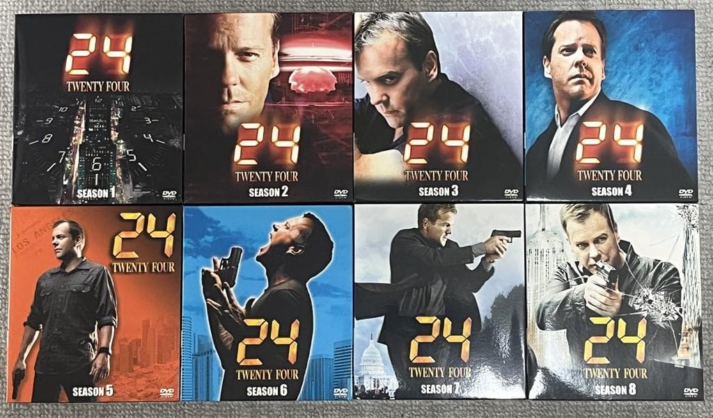 24 DVD シーズン1-8 ボックスセット