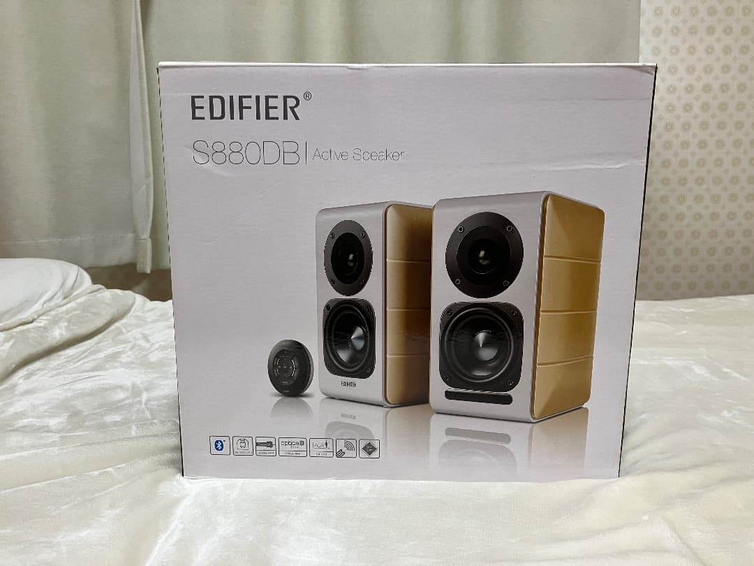 EDIFIRE　S880DB アクティブブックシェルフスピーカー