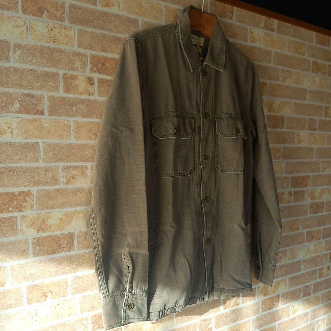 ⭐美品・タグ付き⭐レミレリーフ ミリタリーシャツ ジャケット sizeL カーキ