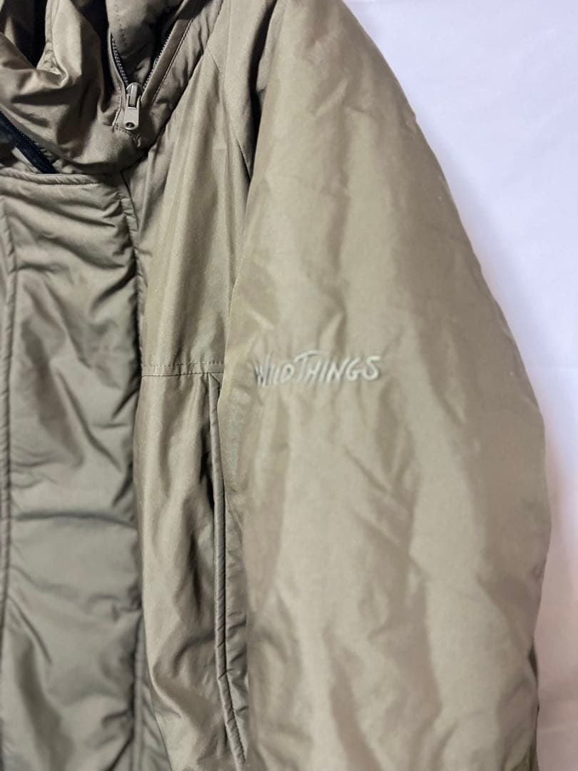 【美品】WILD THINGS×ナノユニバース 別注 モンスターパーカー　カーキ