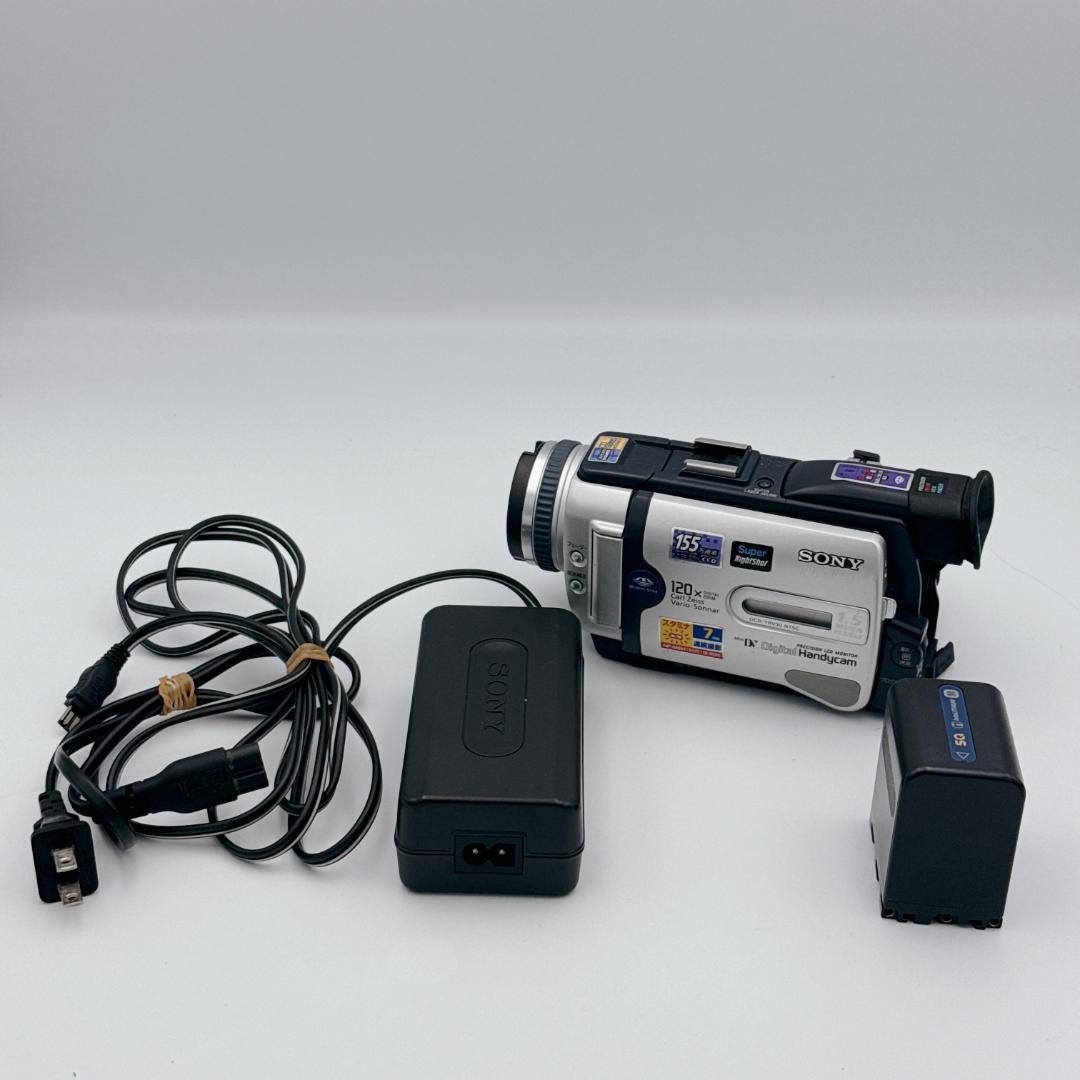 【美品】SONY Handycam DCR-PC100 MiniDVデジタルビデ