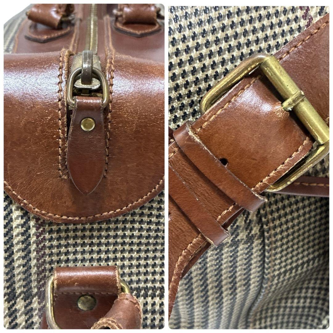 美品☆ポロラルフローレン ボストンバッグ 2way ショルダー レザー