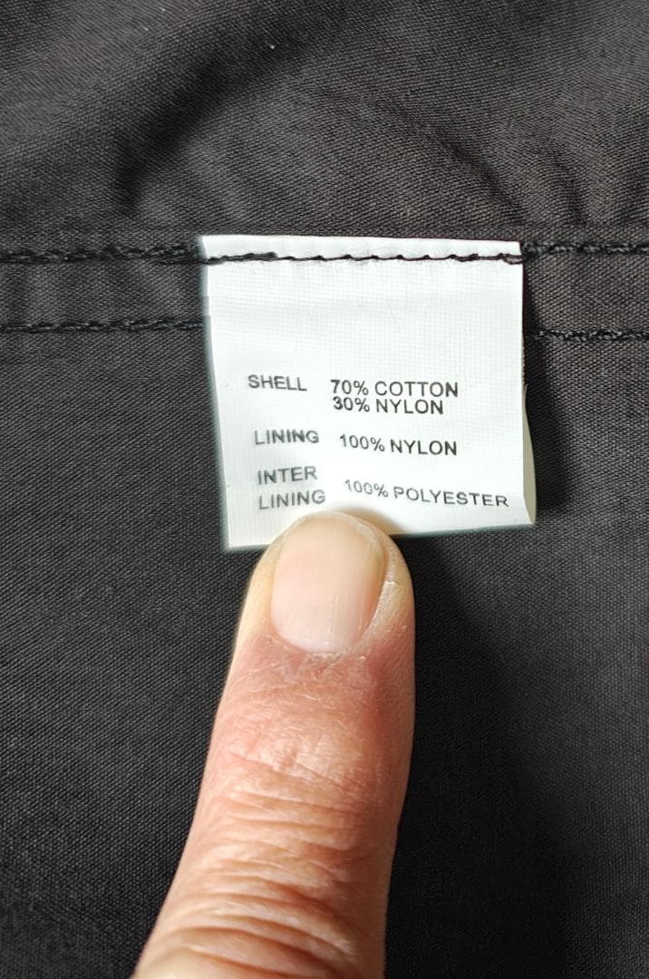 HOUSTON ヒューストン M-65パーカー ブラック