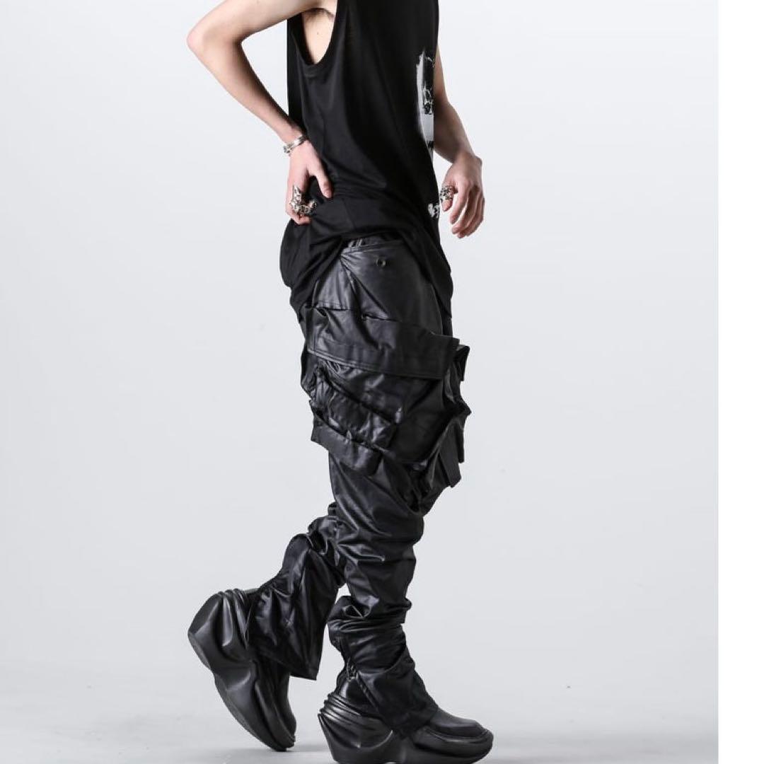 julius7 877PAM9 コーティングガスマスクパンツ