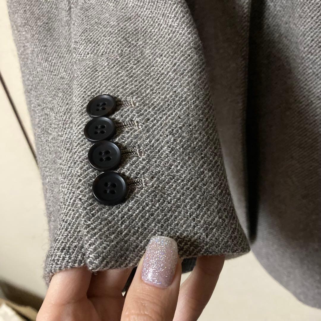 crewre クルーレ ソフトツイードオーバージャケット warm gray 3